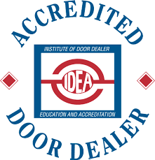 IDEA Accredited Door Dealer badge
